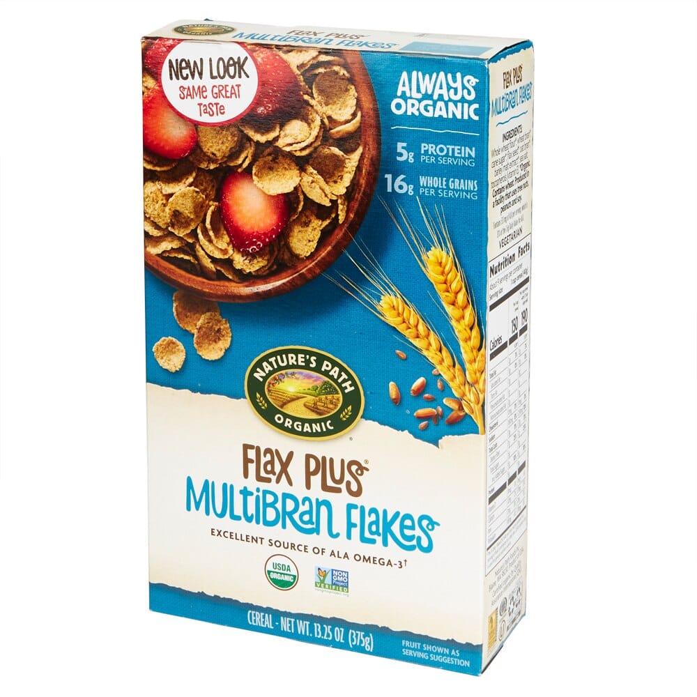 Nature's Path Organic Flax Plus Multibran Flakes, 13.25 oz