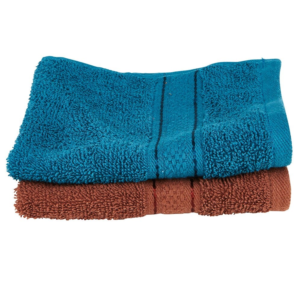 Dark Colors Wash Cloth Towel