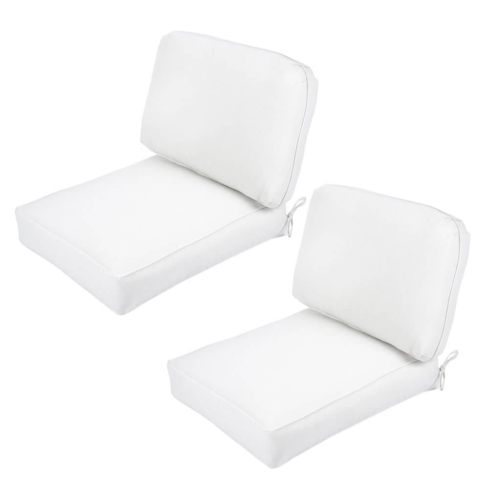 4-Piece Deep Seat Cushion Set, Natural