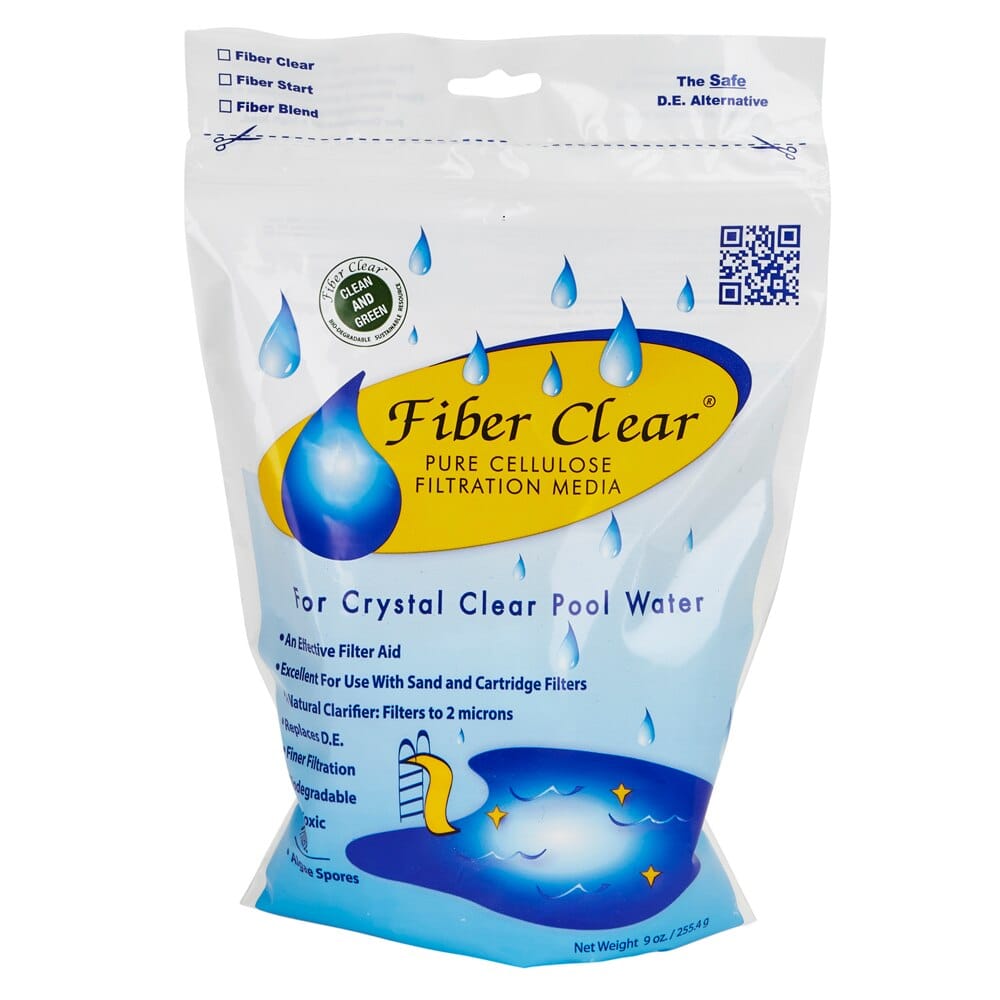 Fiber Clear Pure Cellulose Filtration Media, 9 oz