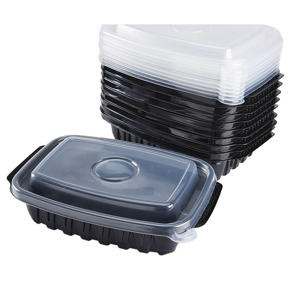 Mr.Fresh Rectangular Food Storage Containers, 10 Count