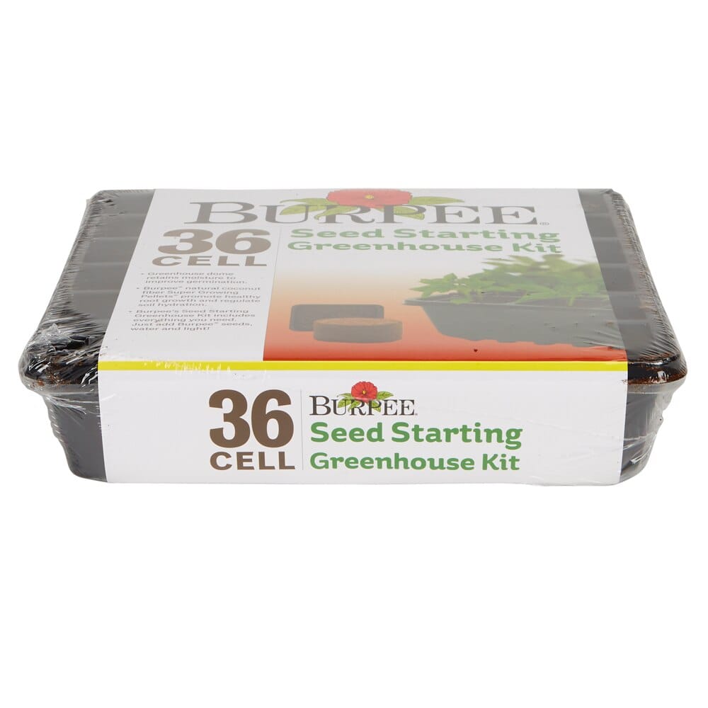 Burpee Seed Starting Greenhouse Kit, 36-Cell