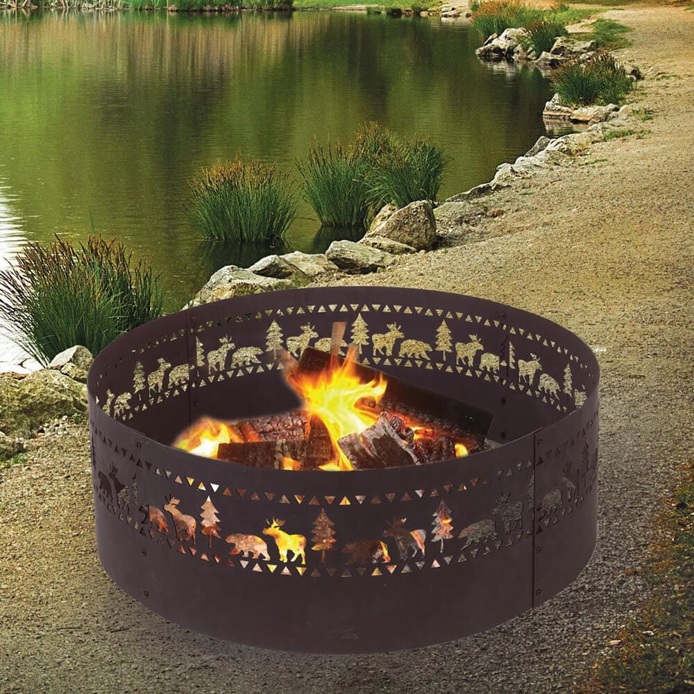 DeckMate Lodge Outdoor Fire Ring