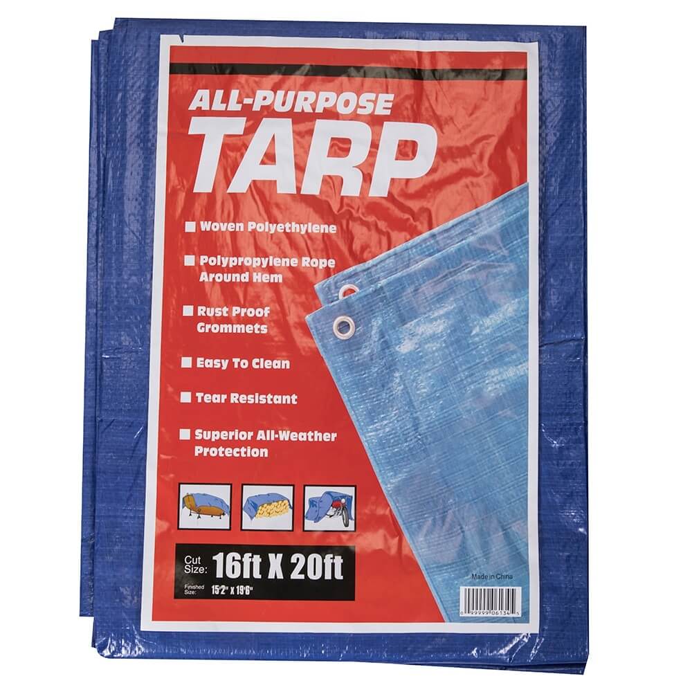 16' x 20' All-Purpose Weather Resistant Tarp