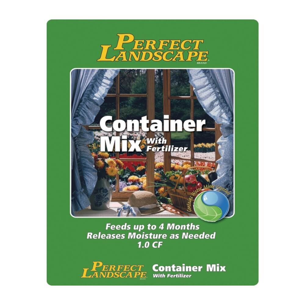 Container Mix with Fertilizer, 1 cu ft