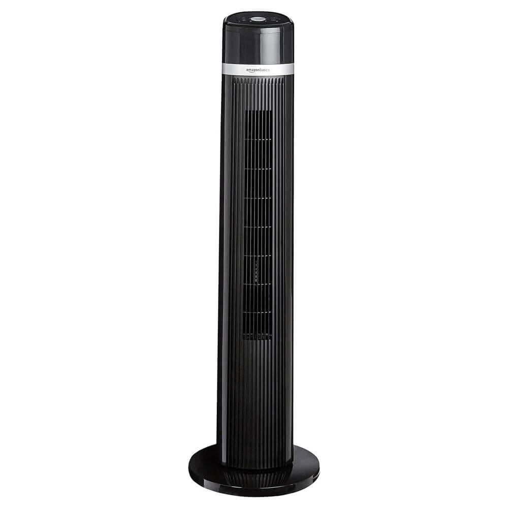 Oscillating 3-Speed Tower Fan with Remote