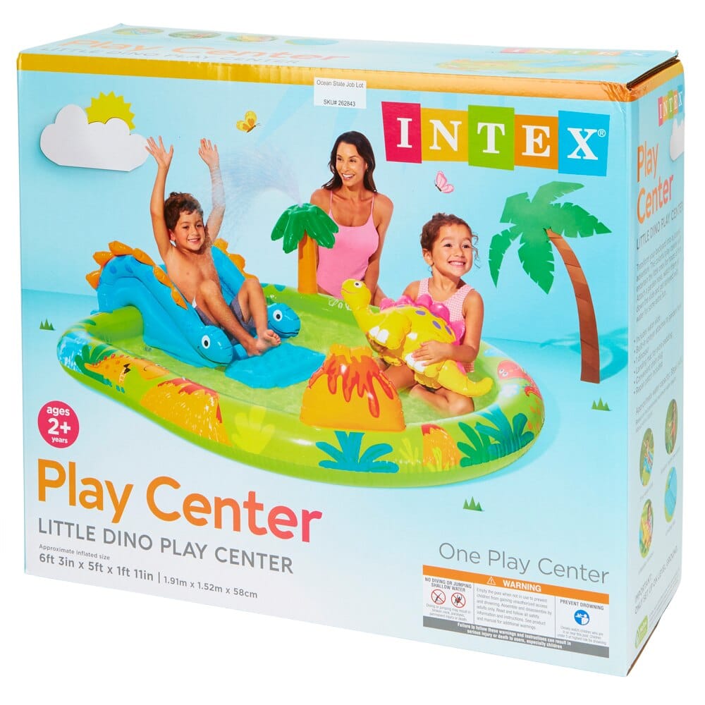 Intex Little Dino Play Center, 6'3"x5'