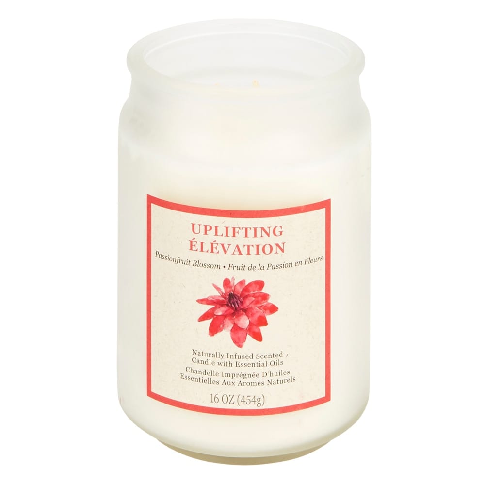 Uplifting Elevation Passionfruit Blossom Scented Candle, 16 oz
