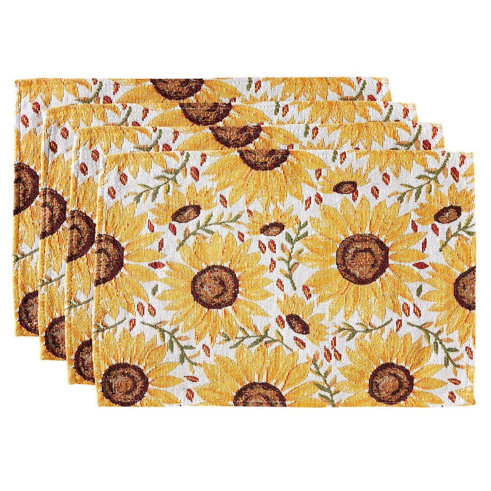 Fall Tapestry Placemats, 4 Pack