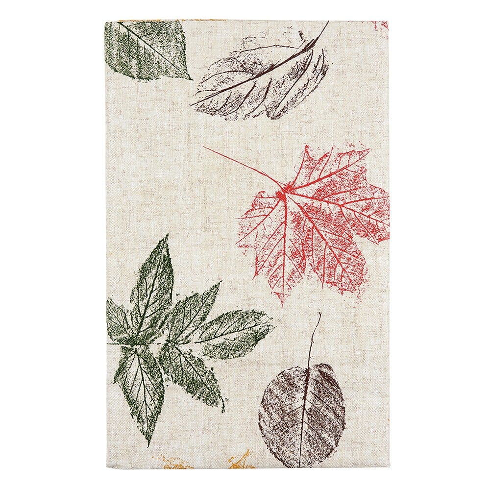 Bountiful Harvest Vinyl Tablecloth with Flannel Backing