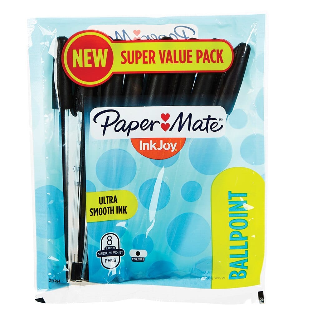 Paper Mate Ink Joy 8-Pack Ballpoint Pens