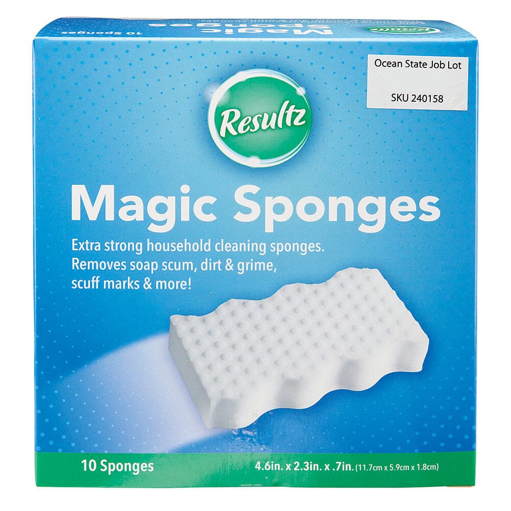 Resultz Magic Sponges, 10 Count