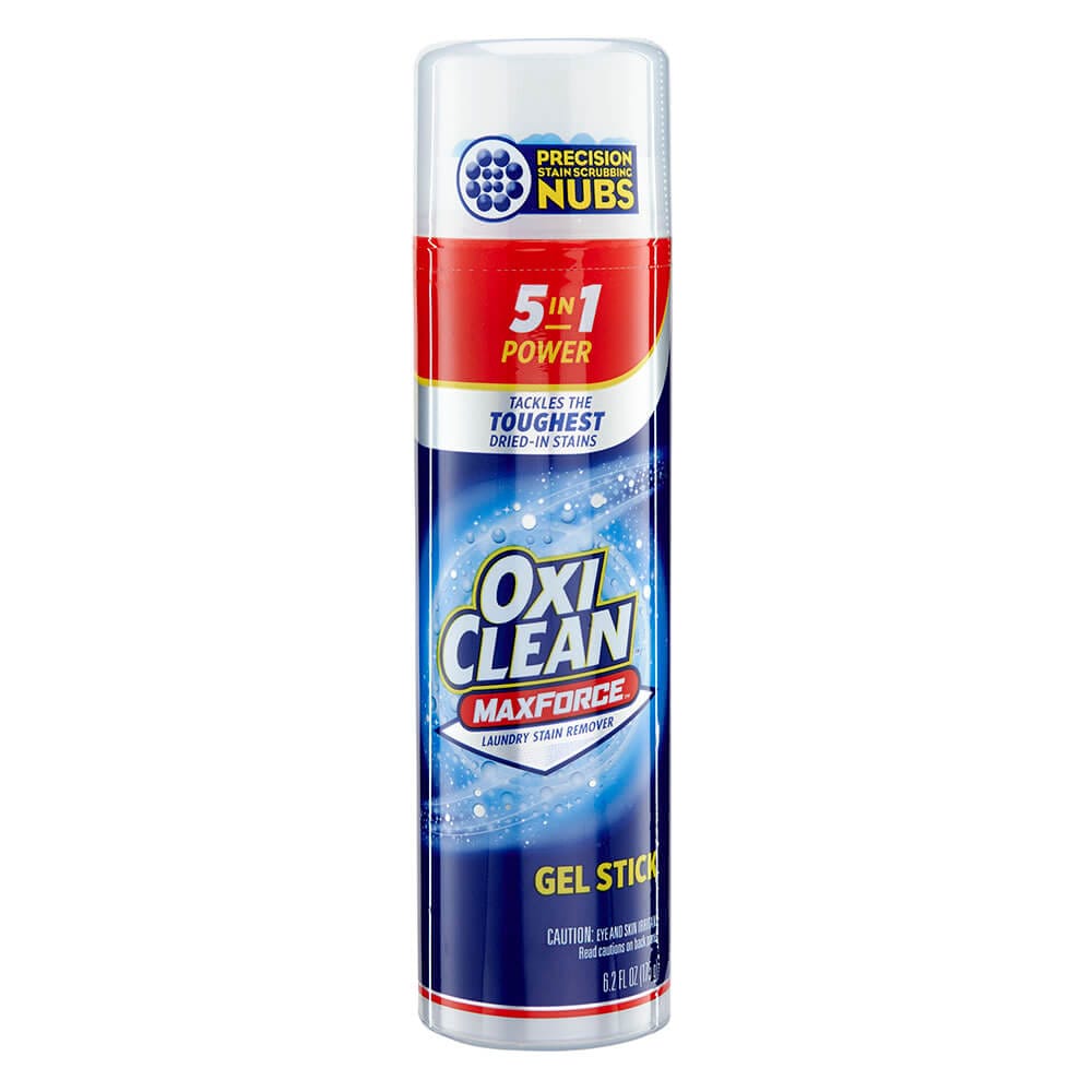 OxiClean Max Force Laundry Stain Remover Gel Stick, 6.2 oz