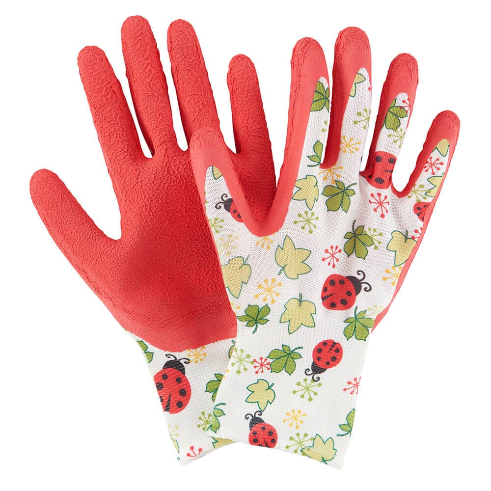 Garden Grove Women's Foam Nitrile Orange Latex-Coated Garden Glove