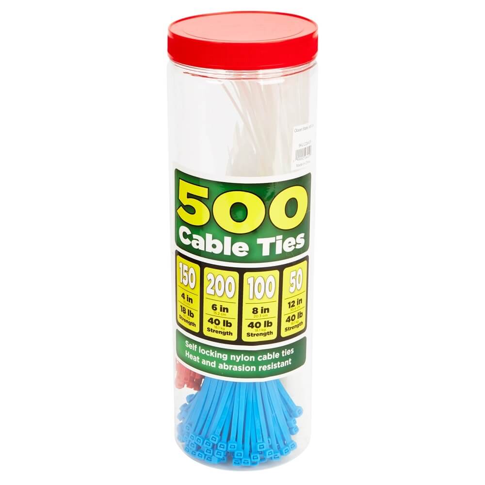 Cable Ties, 500 Piece