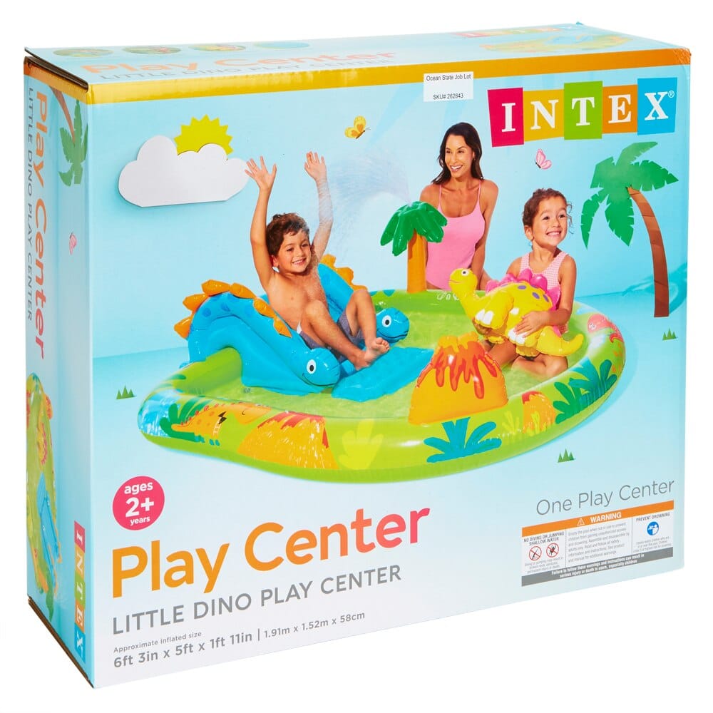Intex Little Dino Play Center, 6'3"x5'