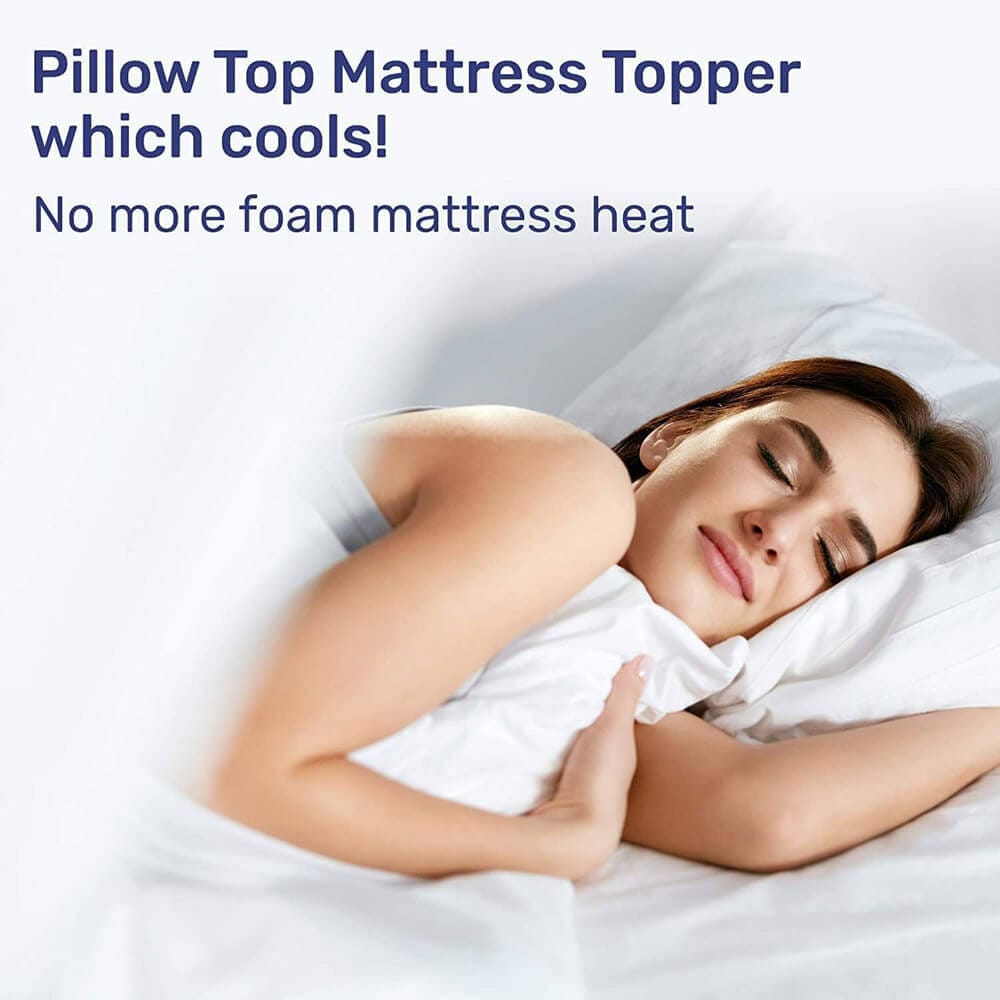 Sleep Mantra Queen Cooling Mattress Topper