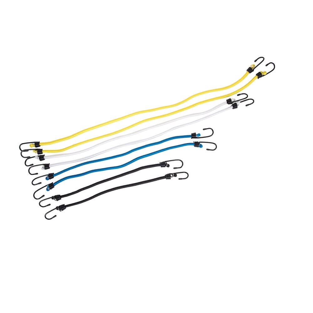 Assorted Bungee Cords, 8 Piece