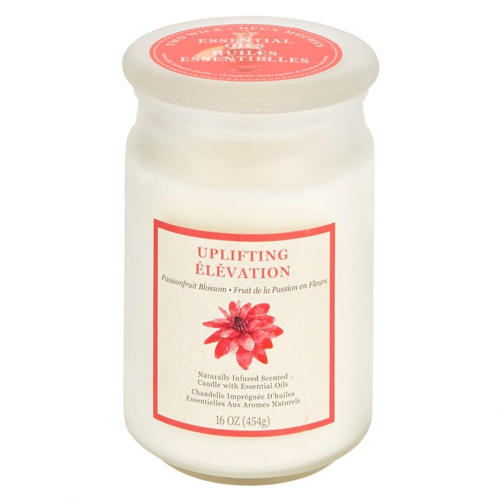 Uplifting Elevation Passionfruit Blossom Scented Candle, 16 oz