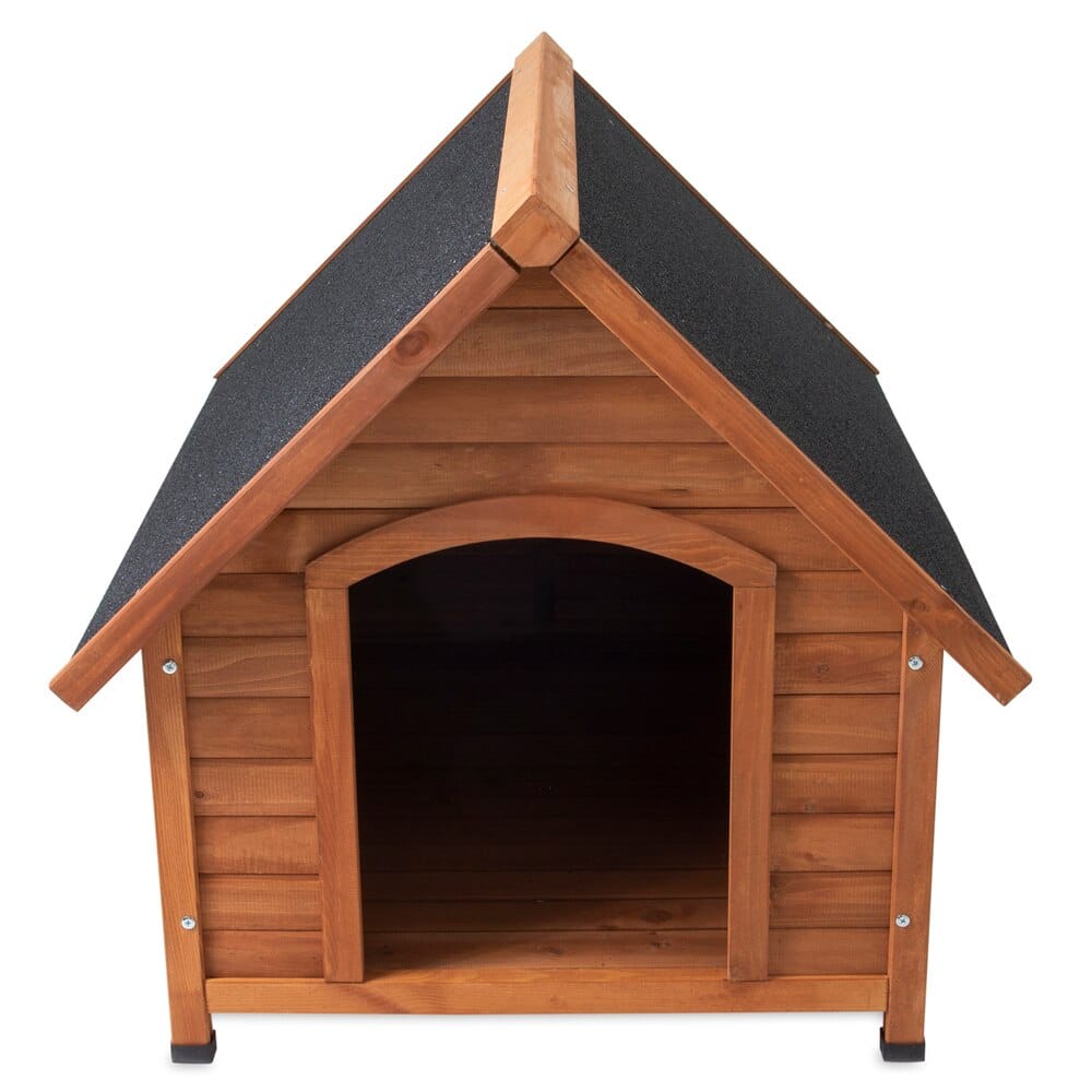 Doskocil Peak Wood Dog House, for Dogs up to 70 lbs