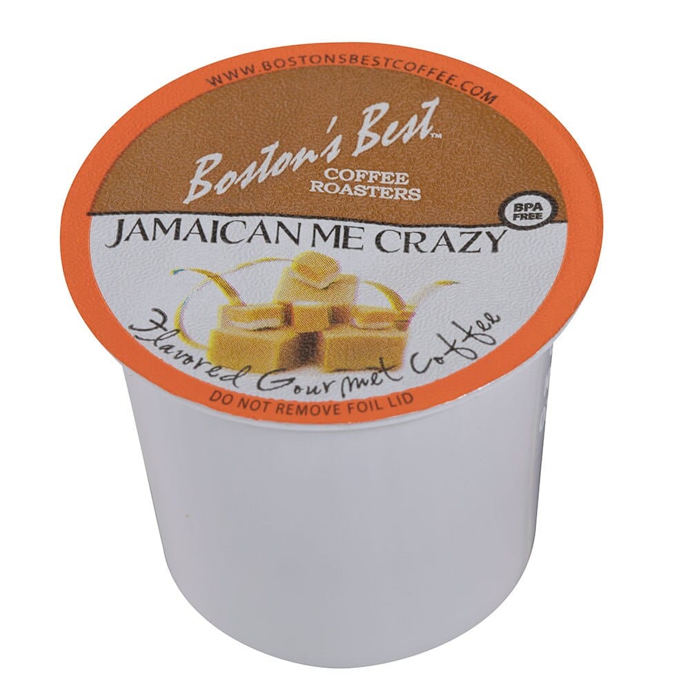 Boston's Best Jamaican Me Crazy Gourmet Coffee Cups, 42 Count