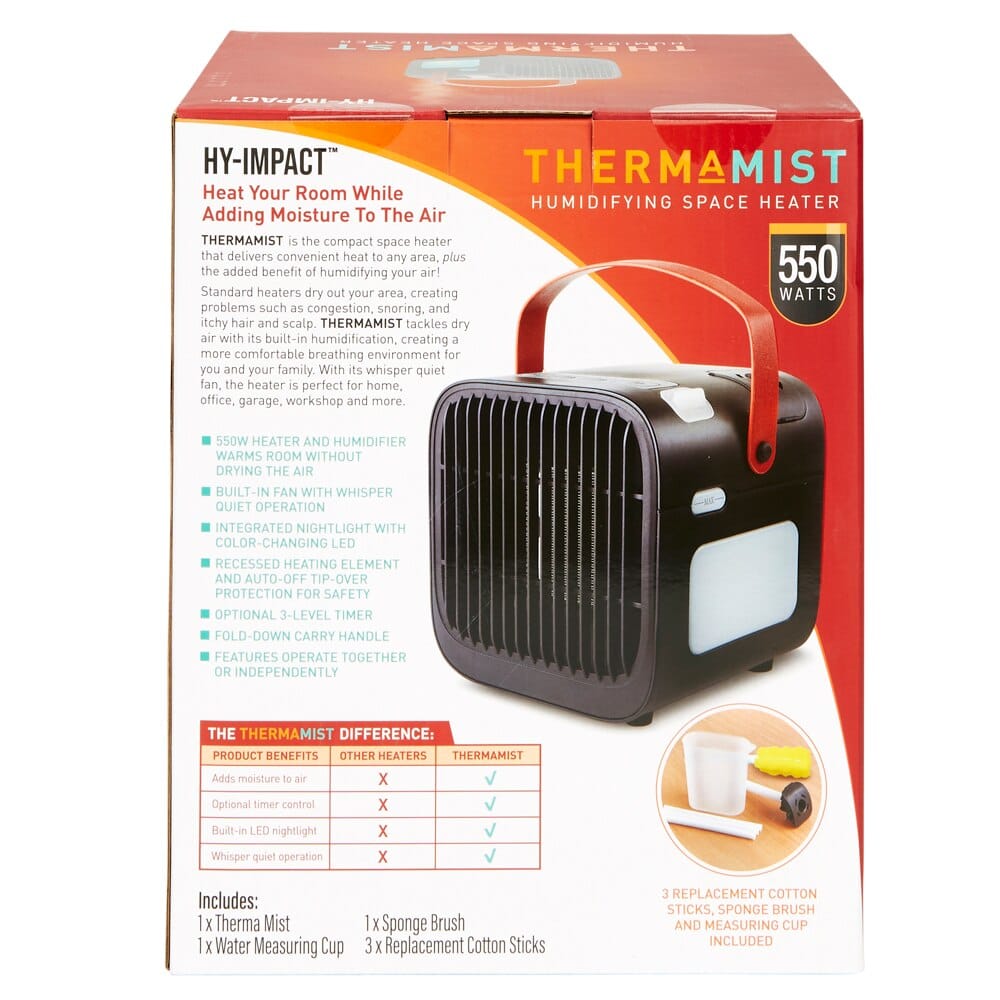 Hy-Impact Therma Mist Space Heater and Humidifier with Programmable Timer