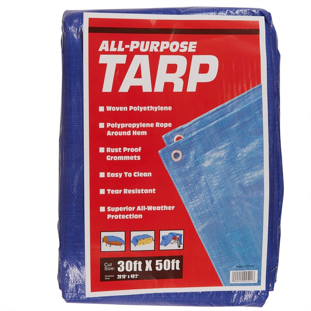 30' x 50' All-Purpose Weather Resistant Tarp