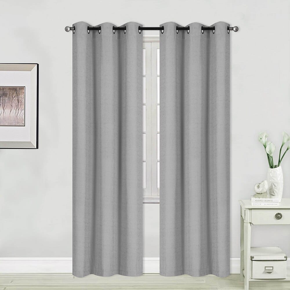 37" x 84" Energy Saving Foam Back Panel Curtains, 2 Count