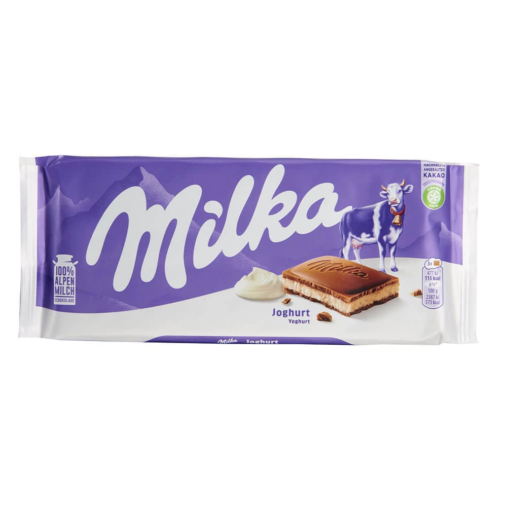 Milka Yogurt Chocolate, 3.5 oz