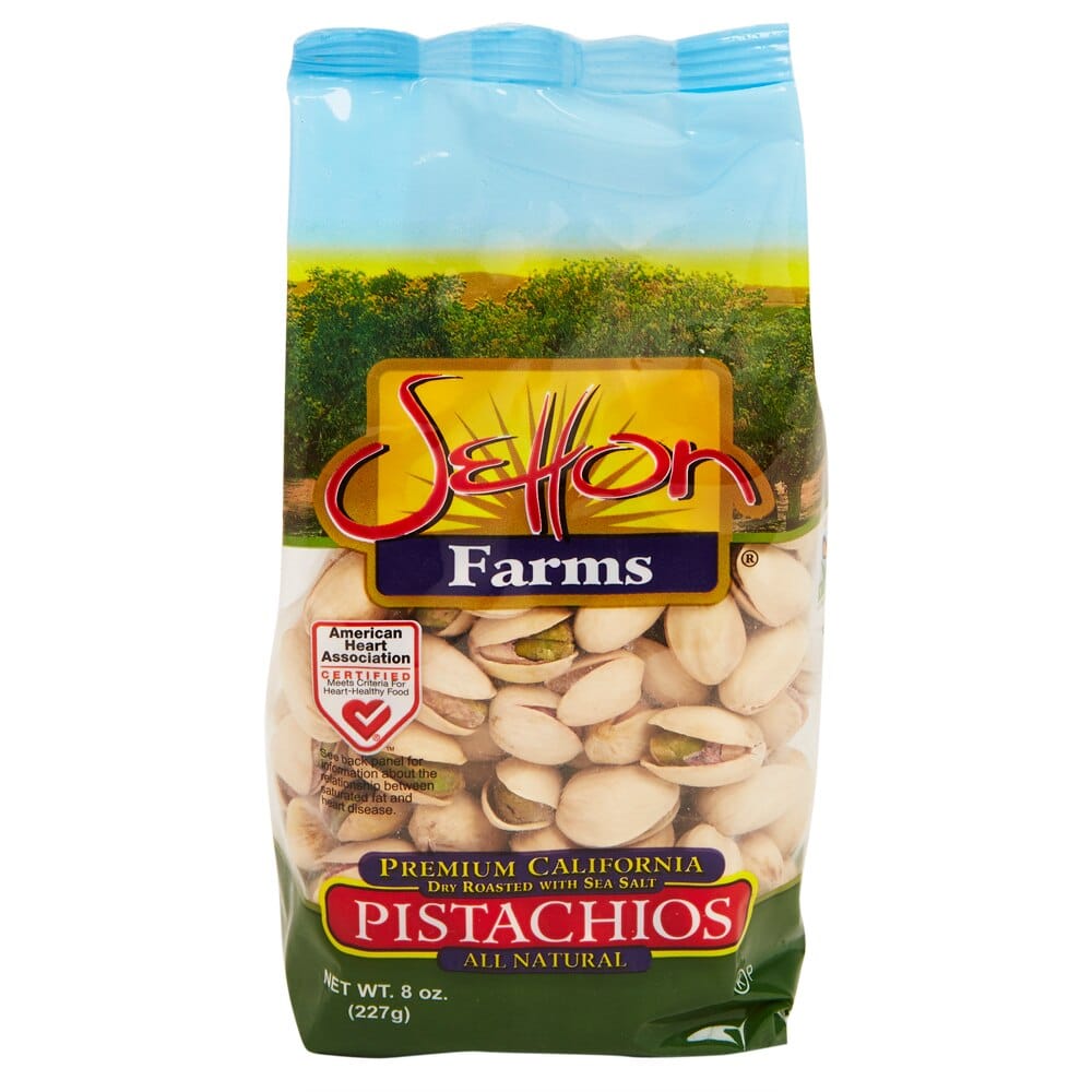 Setton Farms Dry Roasted & Salted Pistachios, 8 oz