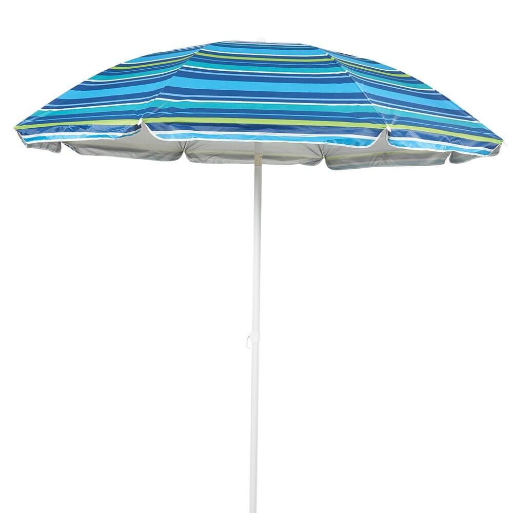 7' Fiberglass Tilting Beach Umbrella