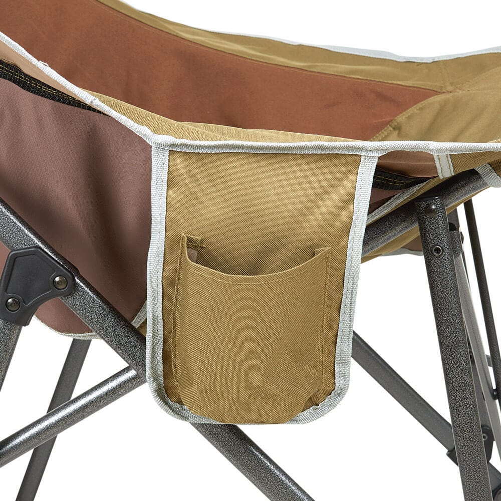 Coastrail Outdoor Rocking Camping Chair, Army Green