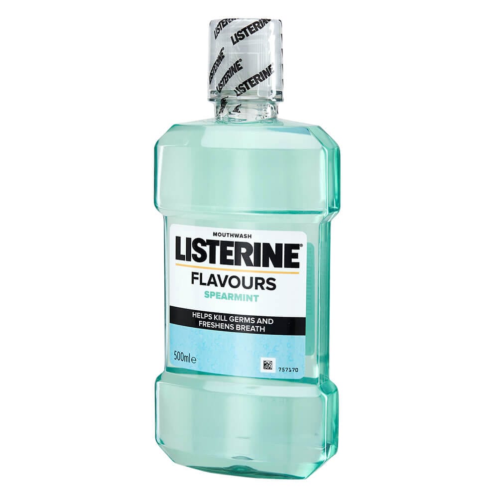 Listerine Spearmint Mouthwash, 16.9 oz