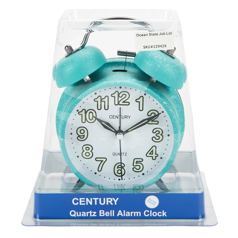 Century Quartz Bell Alarm Clock