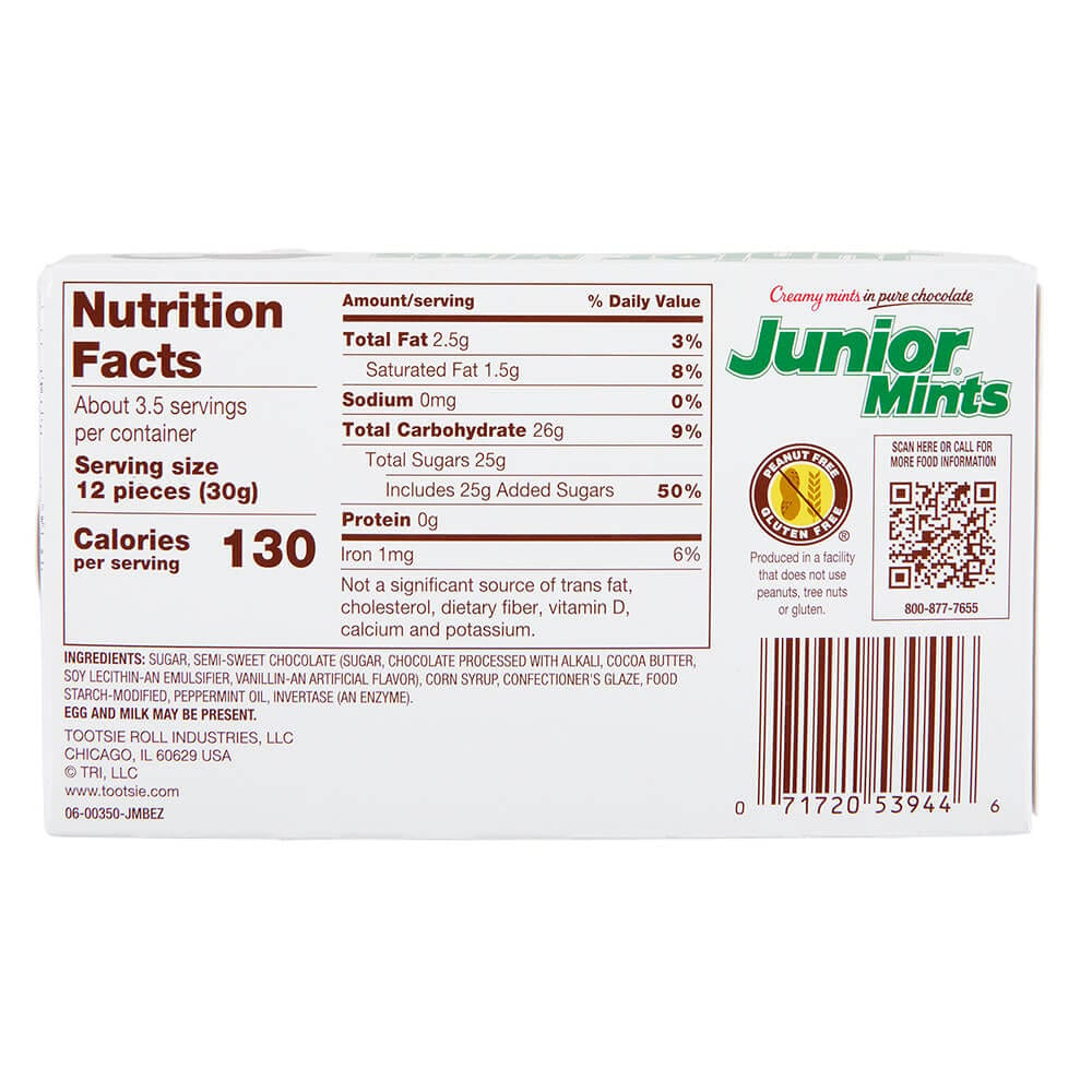 Junior Mints, 3.5 oz