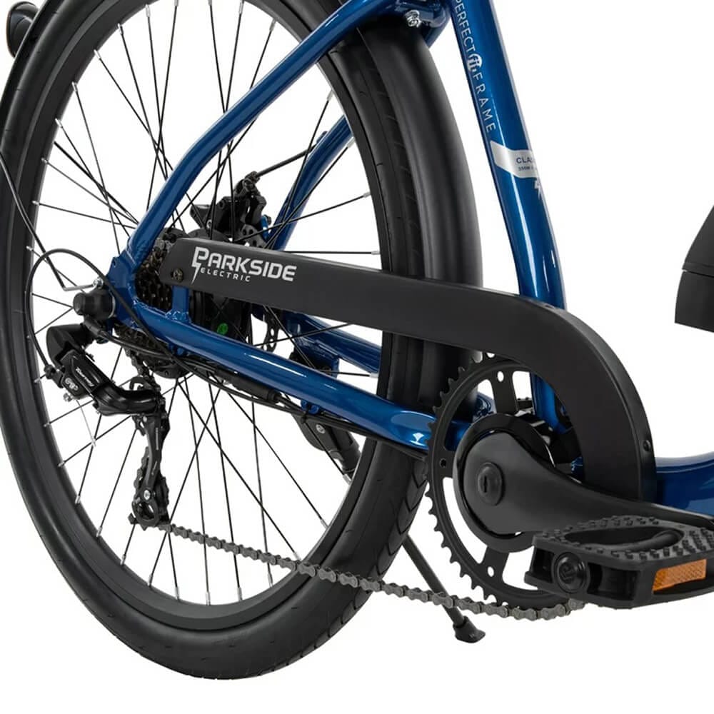 Huffy Parkside Men's Electric Bike, Dark Blue