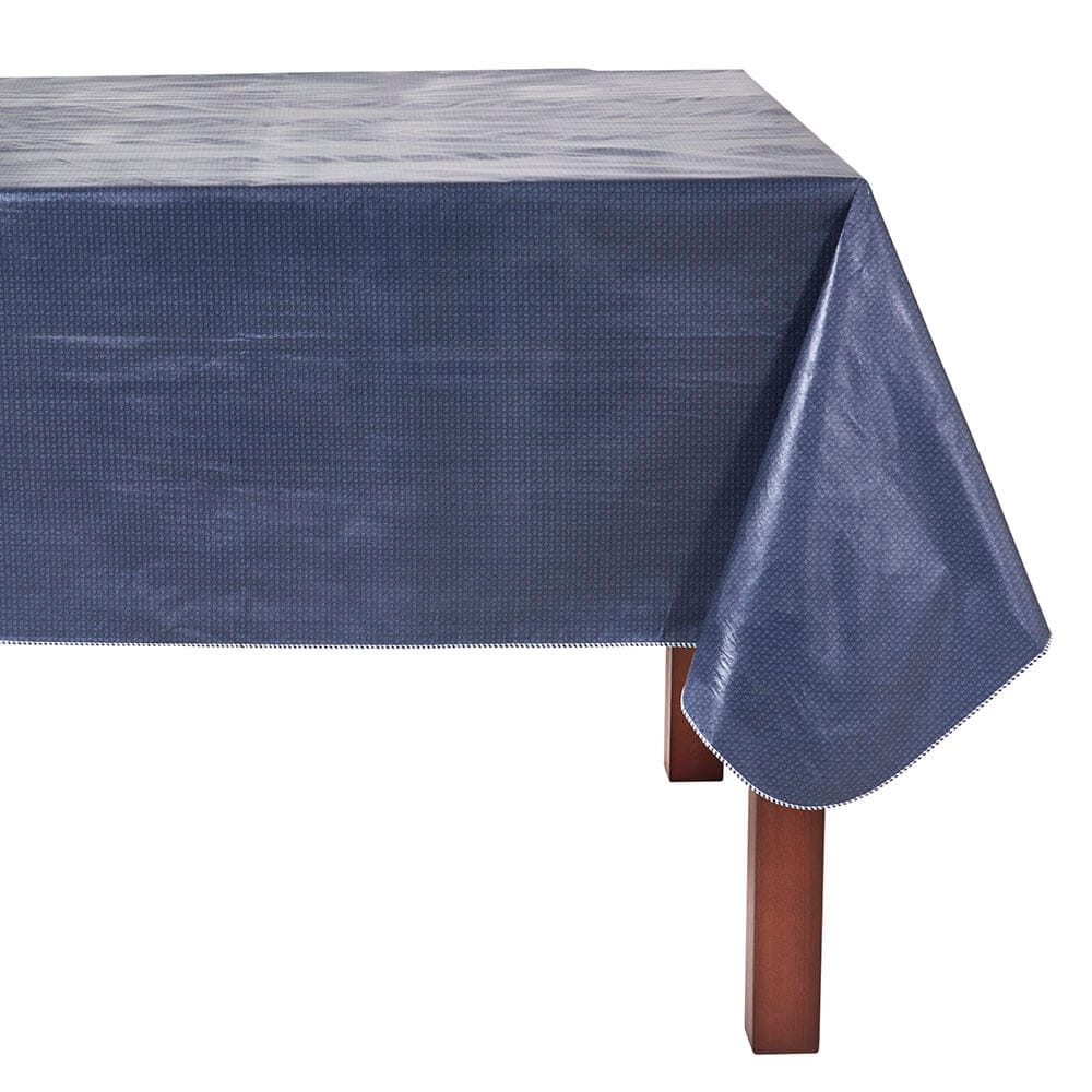 Outdoor Living Accents Vinyl Tablecloth with Flannel Backing