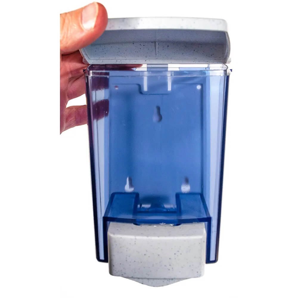 San Jamar Classic Wall-Mounted Soap Dispenser, Arctic Blue