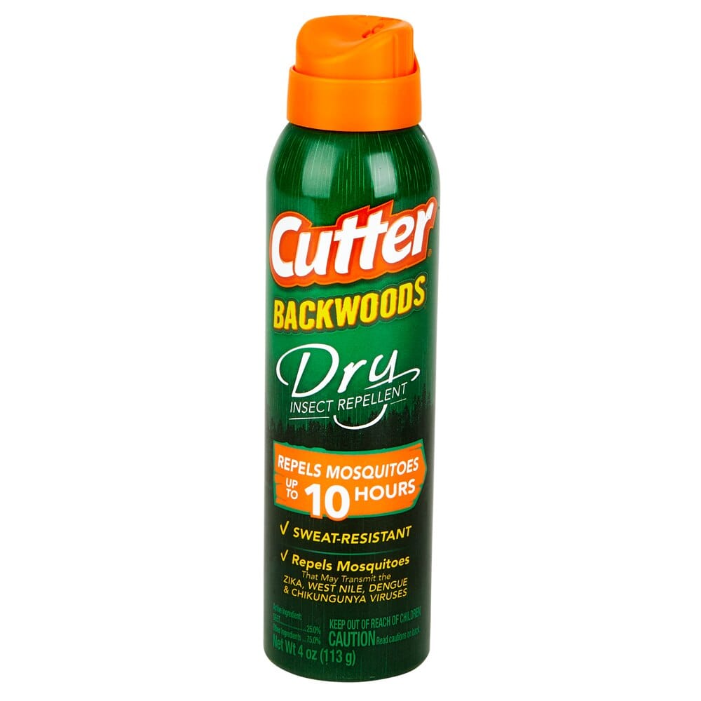 Cutter Backwoods Dry Insect Repellent, 4 oz