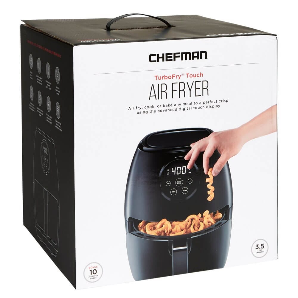 Chefman TurboFry Touch Air Fryer, 3.5 qt