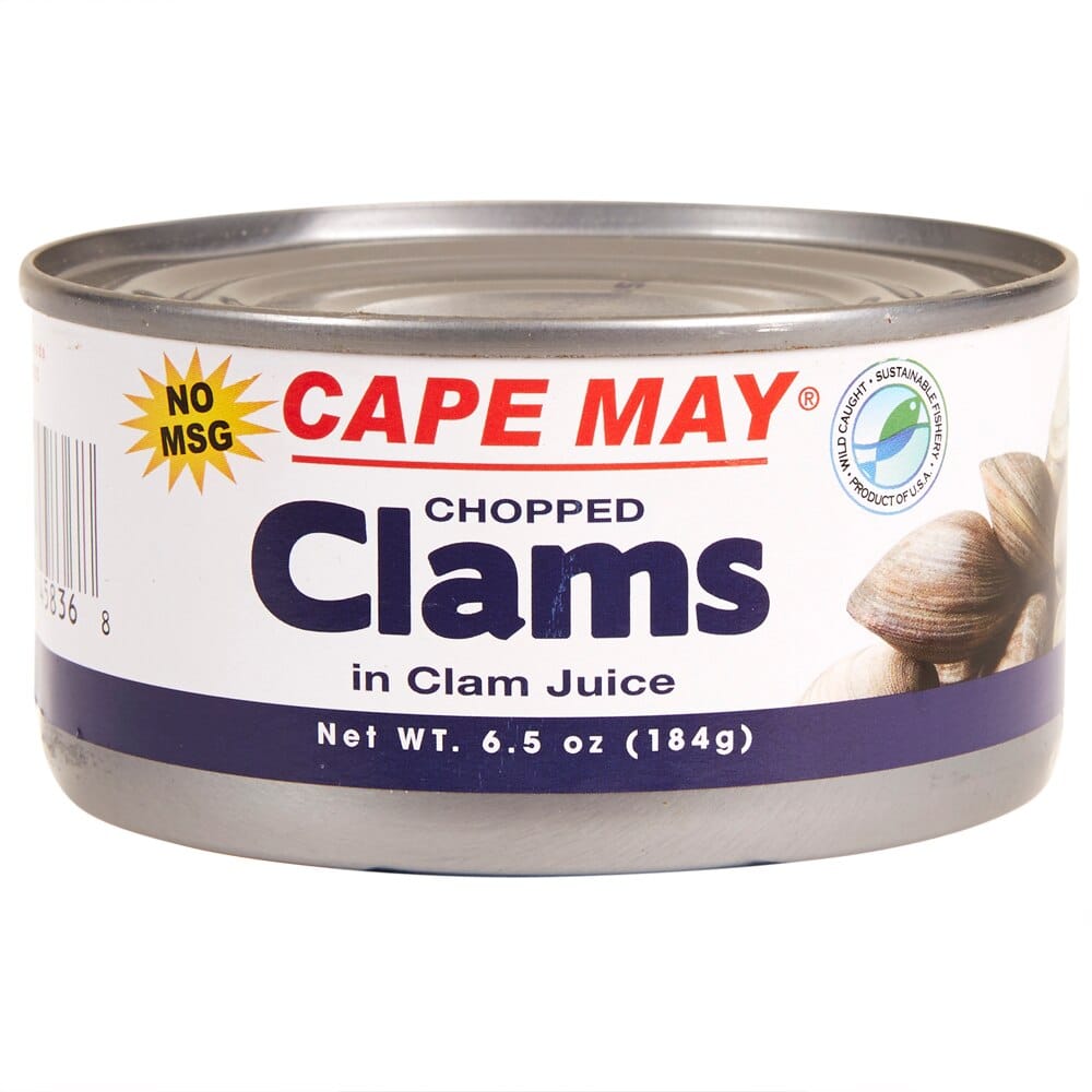 Cape May Chopped Clams in Clam Juice, 6.5 oz