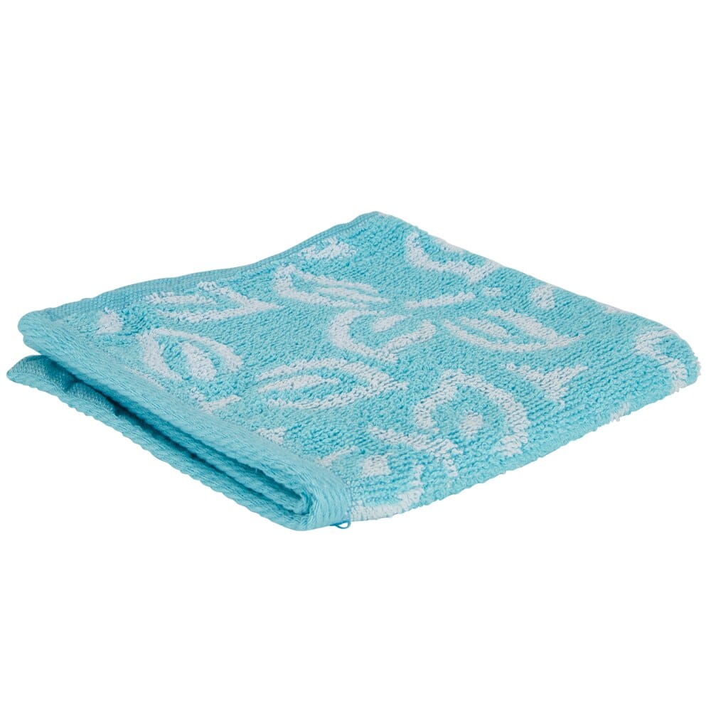Jacquard Cotton Wash Towel, 13" x 13"