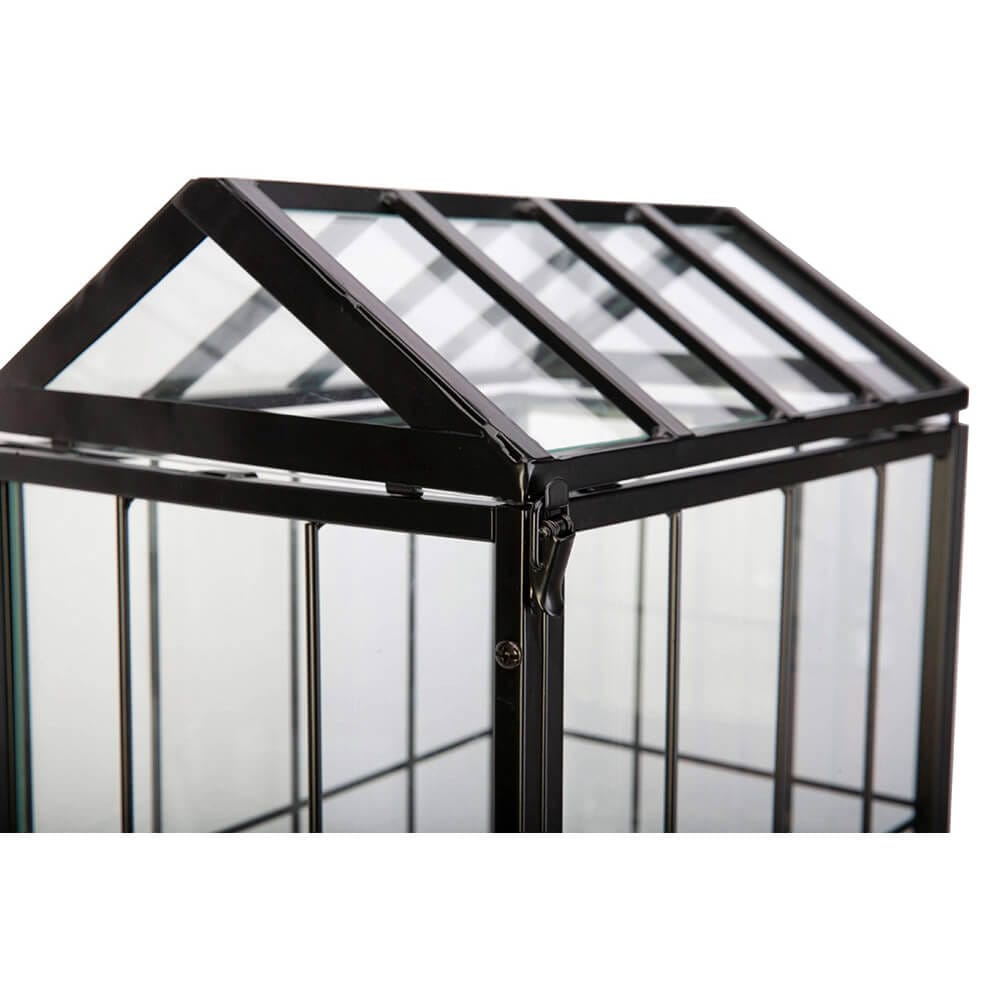 Panacea Urban Gardener Glass Terrarium Plant Stand
