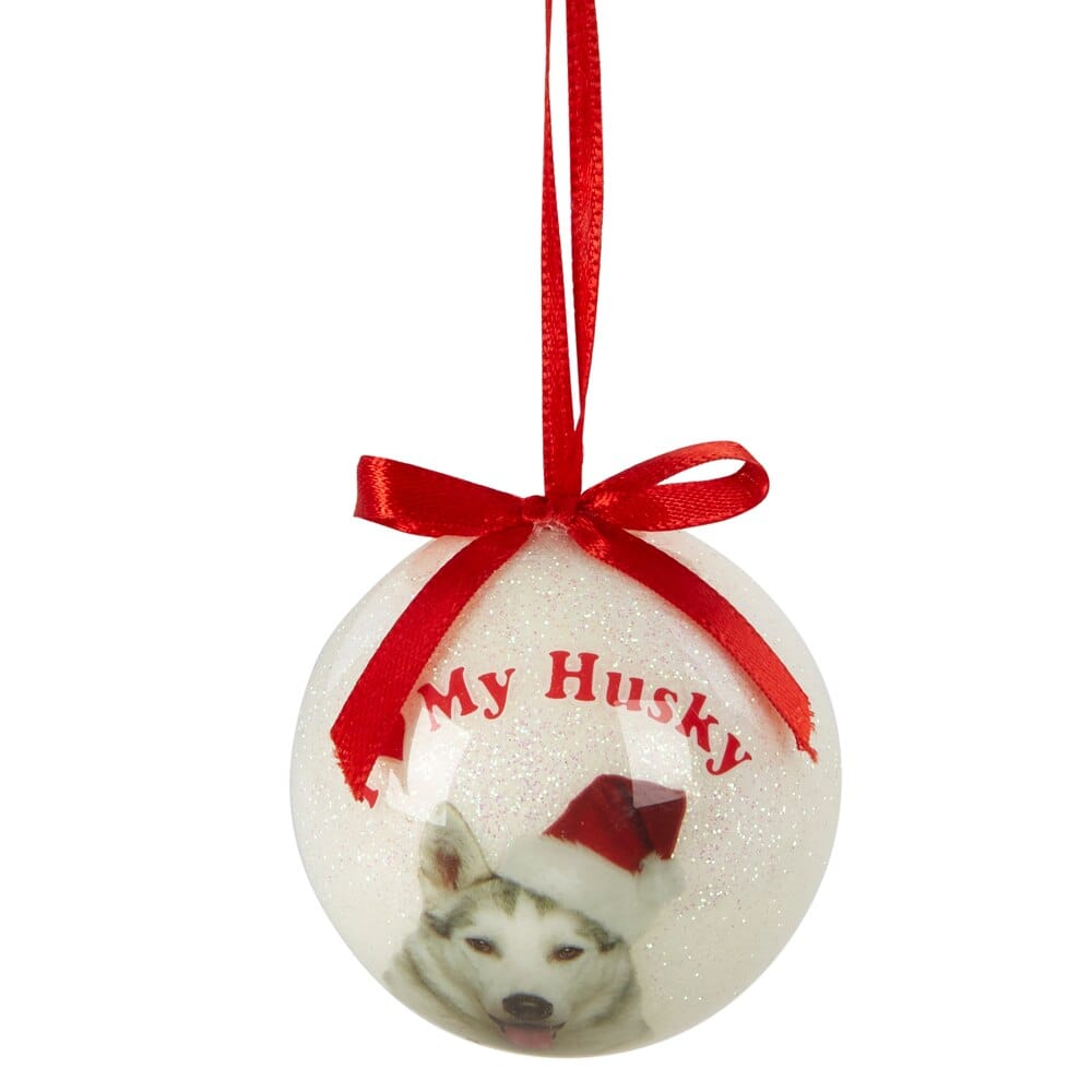 Dog Christmas Ball Ornaments