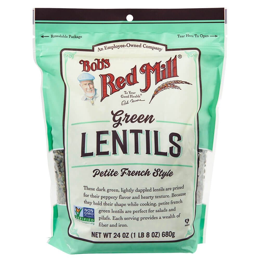 Bob's Red Mill Green Lentils, 24 oz