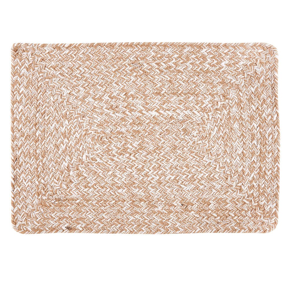 Cotton Braided Placemat, 13 x 19