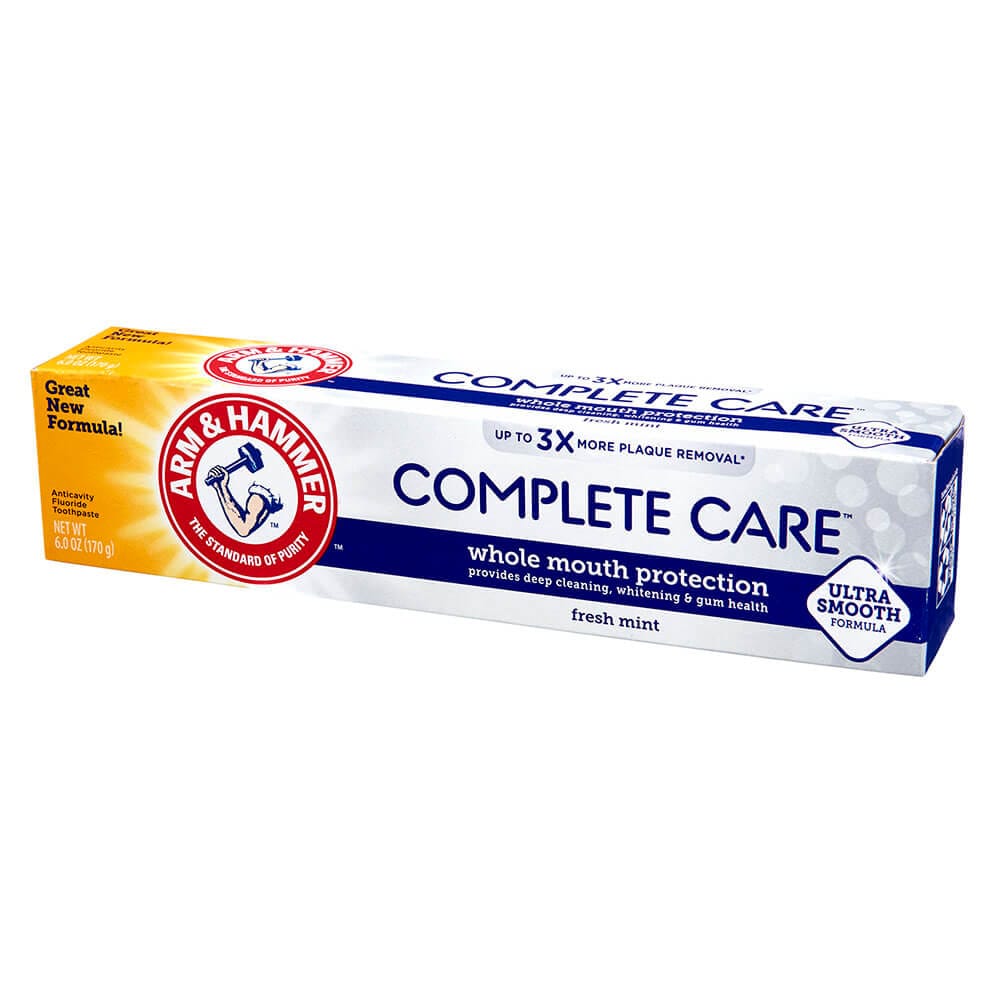 Arm & Hammer Complete Care Fresh Mint Anticavity Fluoride Toothpaste, 6 oz