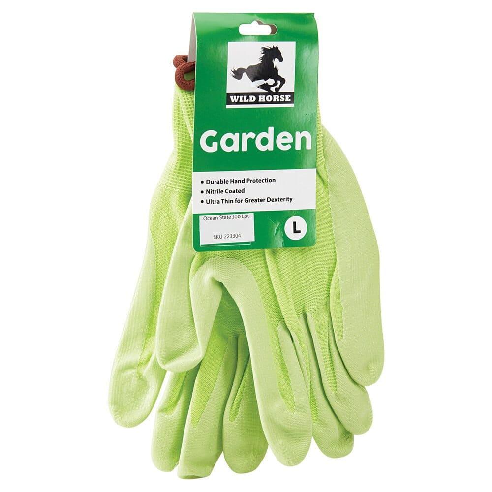 Wild Horse Nitrile Coated Garden Gloves
