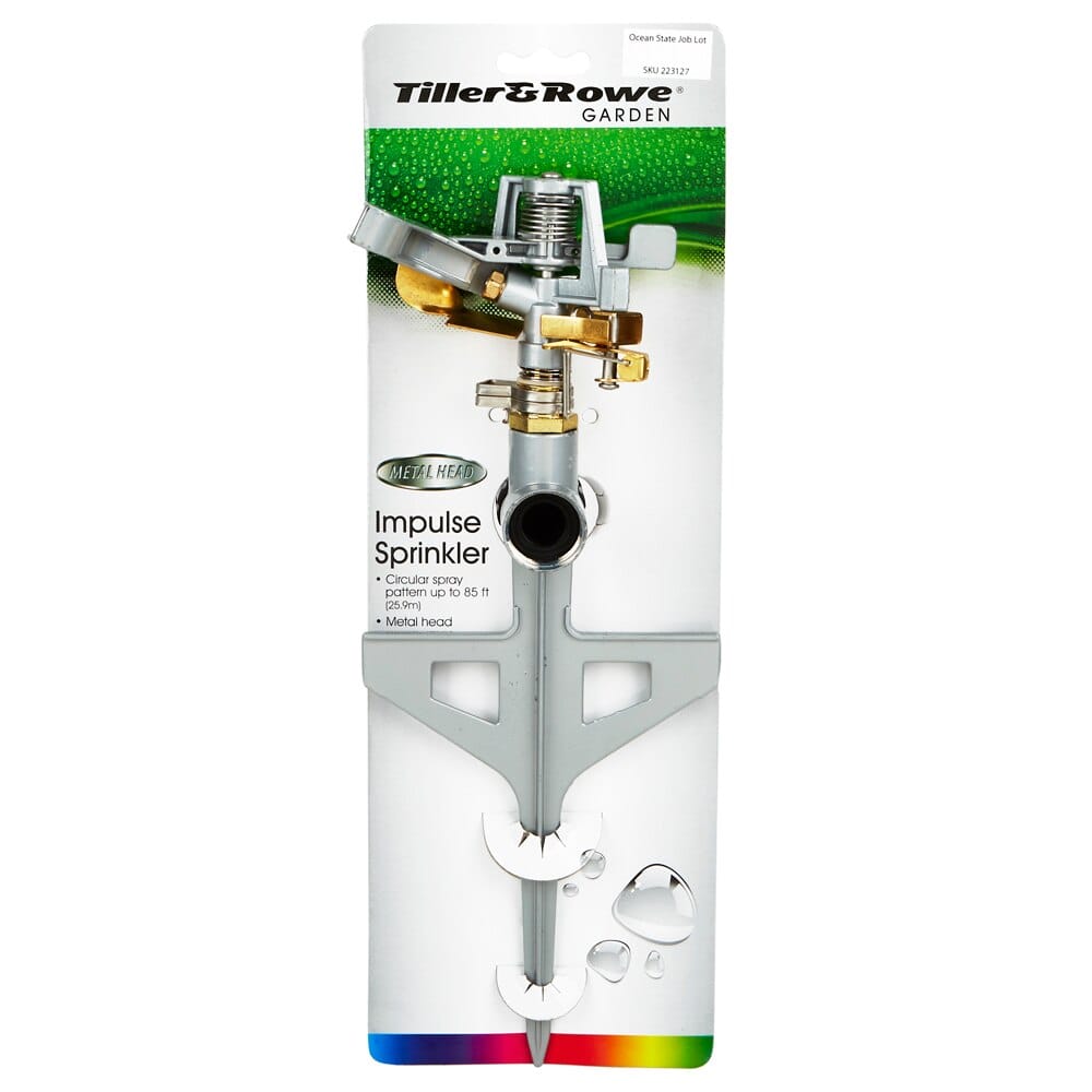 Tiller & Rowe Metal Impulse Sprinkler