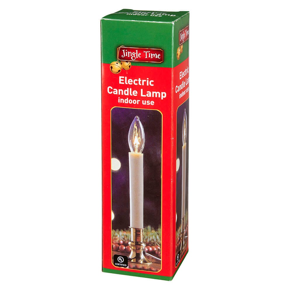 Jingle Time Electric Candle Lamp